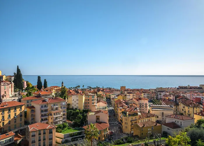 Apartmán Les Orangers, Avec Coin Nuit, Incroyable Vue Sur La Et La Mer, Parking *