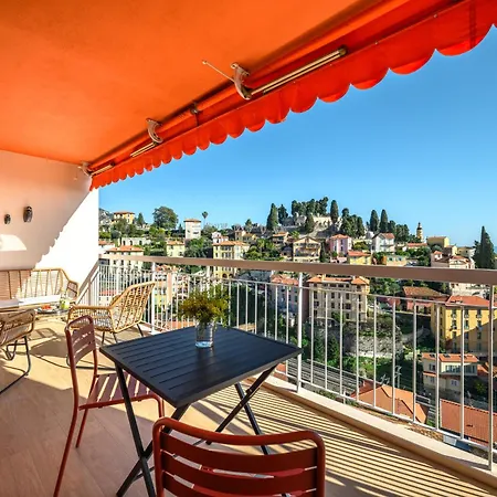 Les Orangers, Avec Coin Nuit, Incroyable Vue Sur La Et La Mer, Parking Apartment