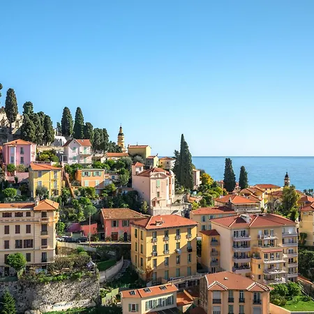 Les Orangers, Avec Coin Nuit, Incroyable Vue Sur La Et La Mer, Parking Apartman *