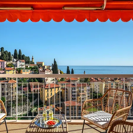 Les Orangers, Avec Coin Nuit, Incroyable Vue Sur La Et La Mer, Parking
