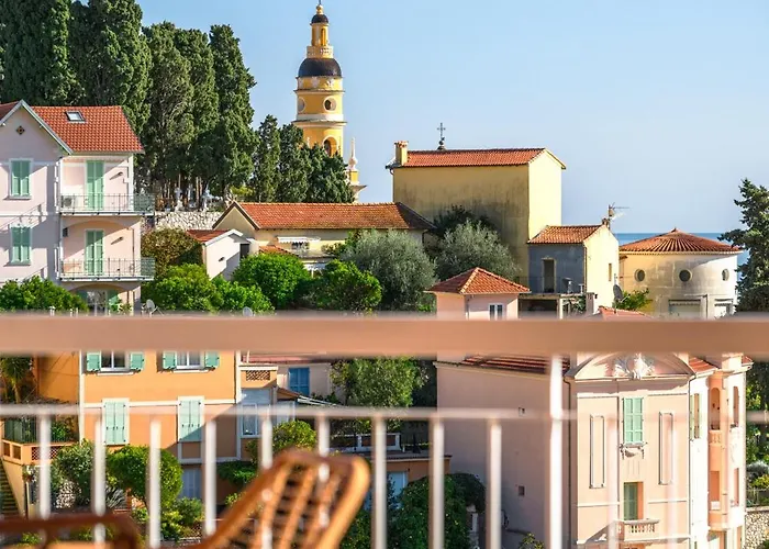 Apartman Les Orangers, Avec Coin Nuit, Incroyable Vue Sur La Et La Mer, Parking *