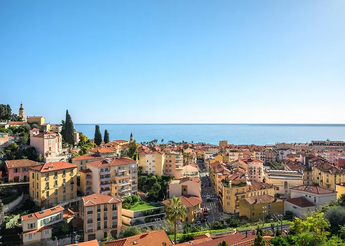 Les Orangers, Avec Coin Nuit, Incroyable Vue Sur La Et La Mer, Parking Daire